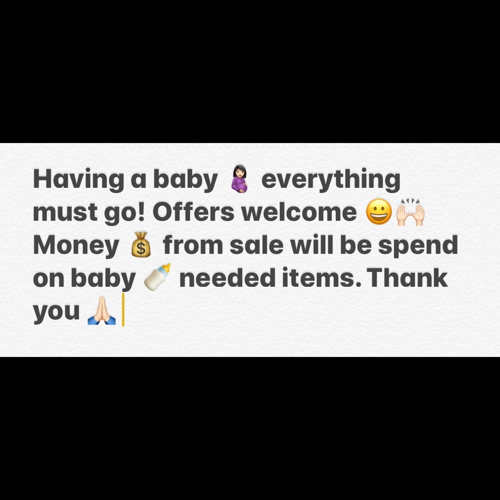 Closet sale blowout. Having a baby 🤰🏻👌🏼